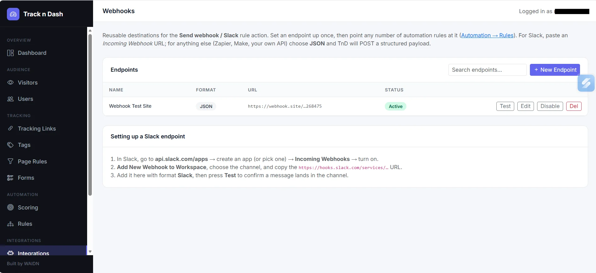 The first article page mockup produced during the conversation, showing a full website template with hero, navigation, content blocks, sidebar and footer all designed from scratch